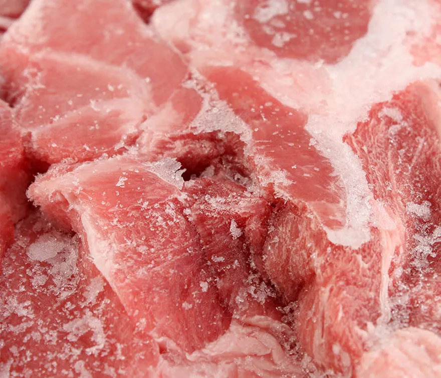 Chilled cuts of meat